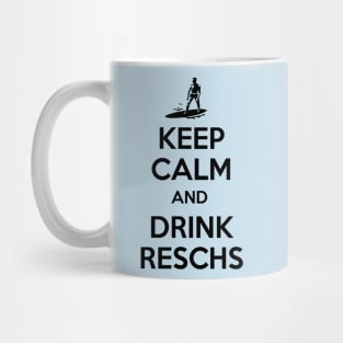 Reschs KEEP CALM SURFER - (black) Mug